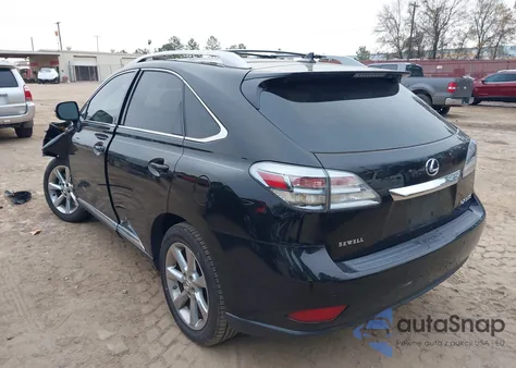 2012 Lexus Rx 350 z USA, uszkodzony, nr VIN 2T2ZK1BA1CC085191